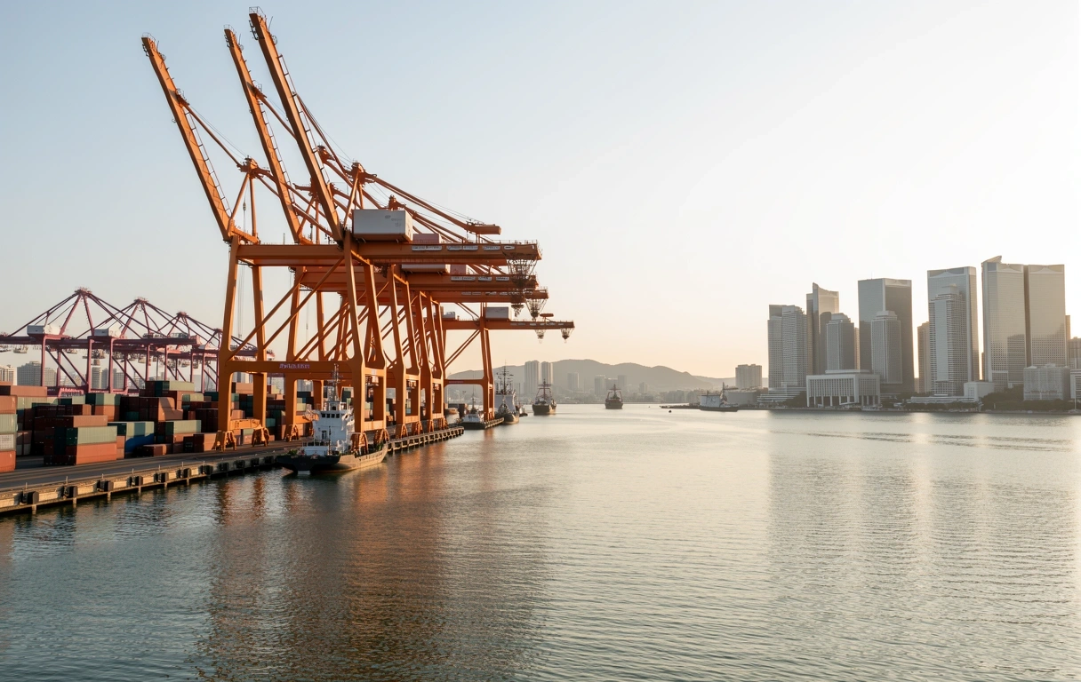 Singapore logistical hub